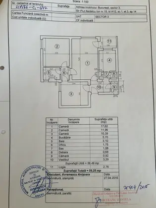 Proprietar |  3 camere Dristor — ParkLake, renovat, bloc P+4 reabilitat