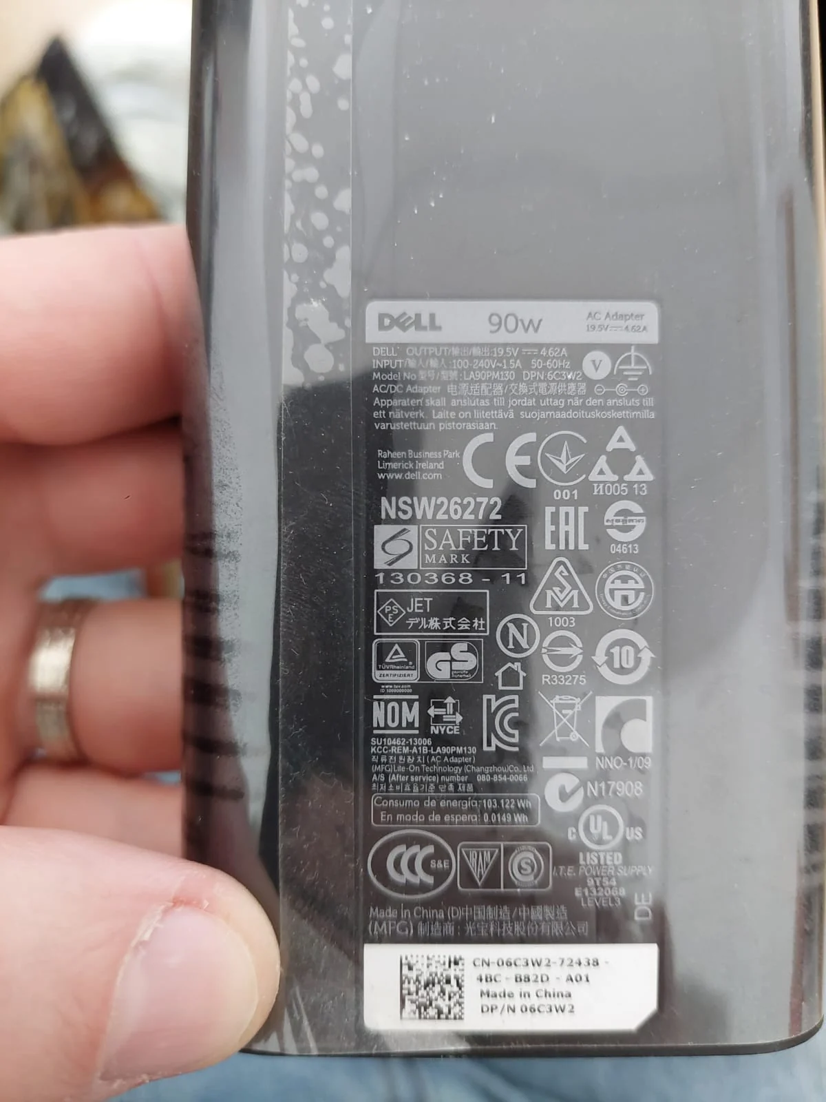 Alimentator laptop Dell original