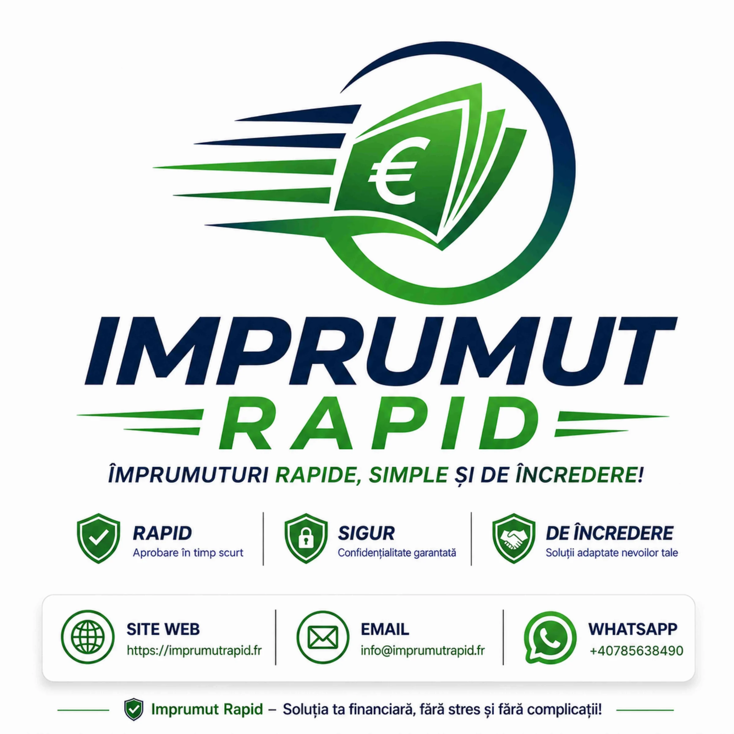 „Obține un credit rapid online, 100% digital, fără să ieși din casă.”